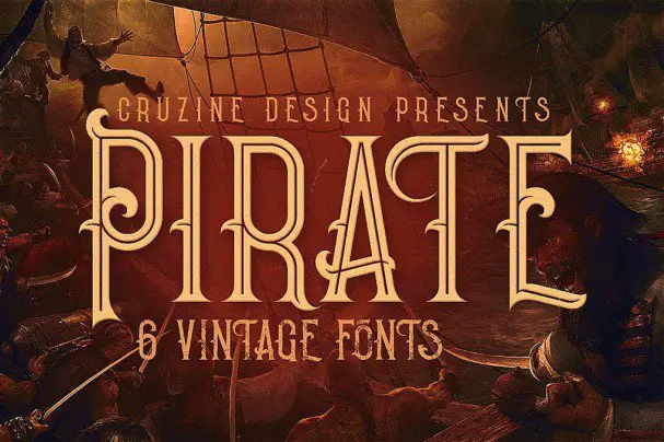 Pirate Vintage Style Font Free Download