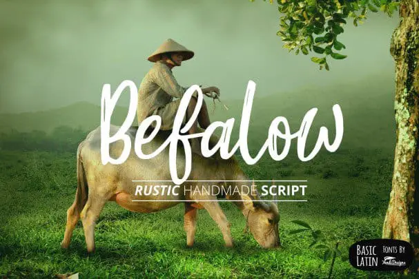 Befalow Rustic Font Free Download