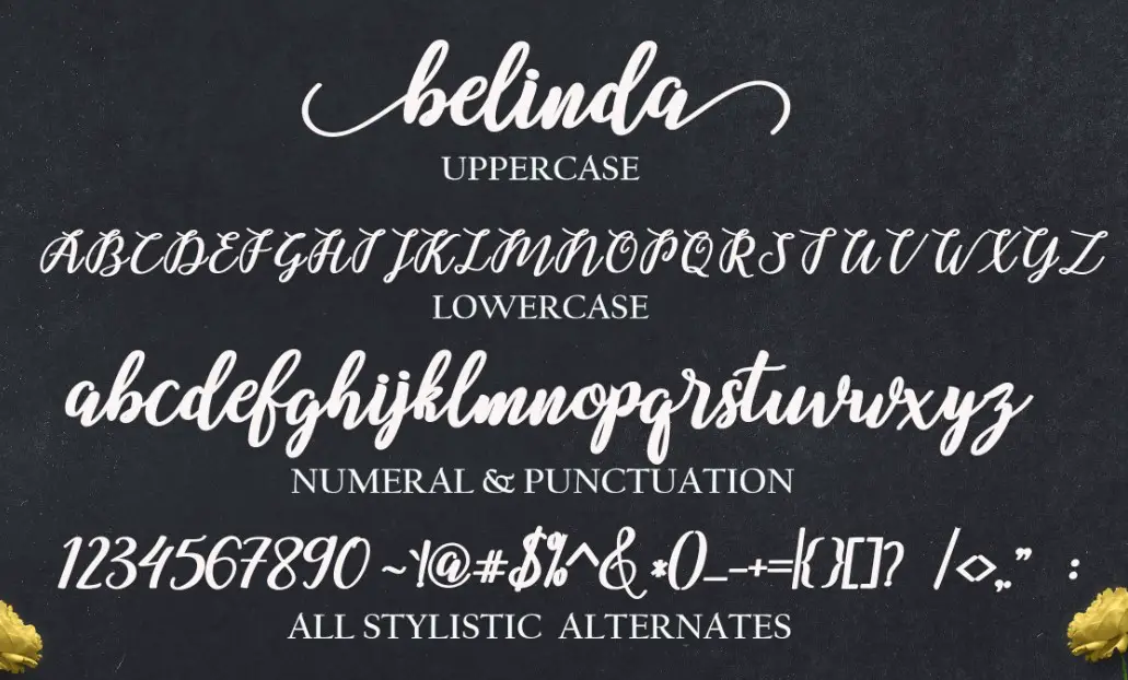 Belinda Script Font Free