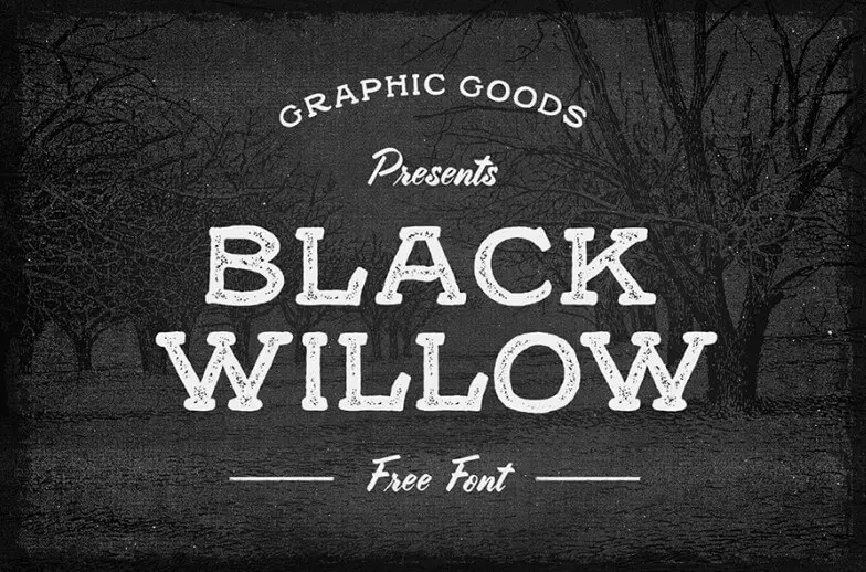 Black Willow Font Free Download