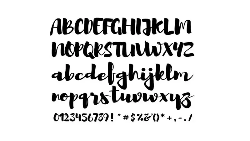 Brusher Font