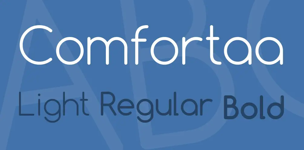 Comfortaa Font Free Download