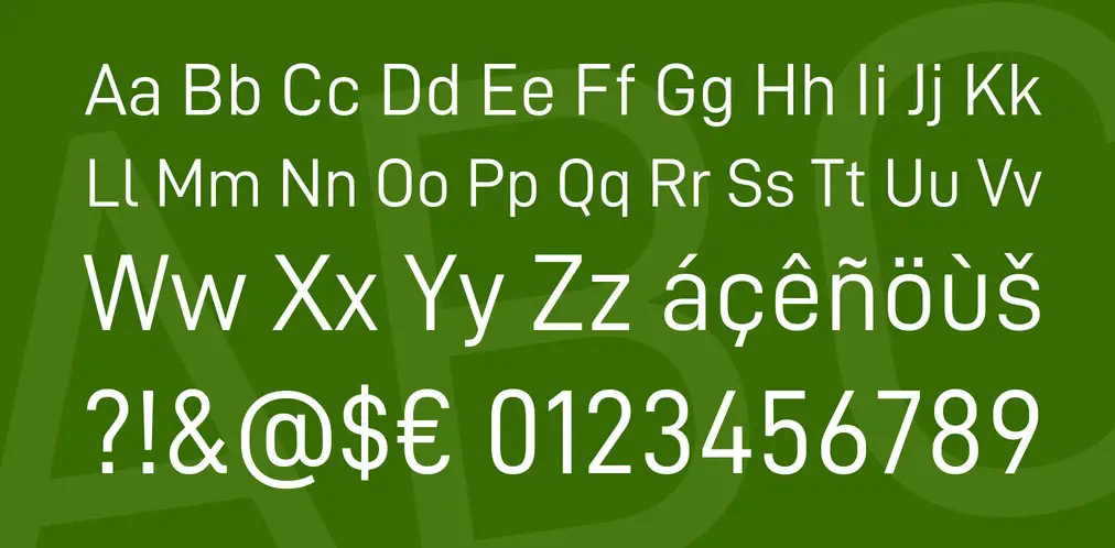 Din Regular Font Free Download