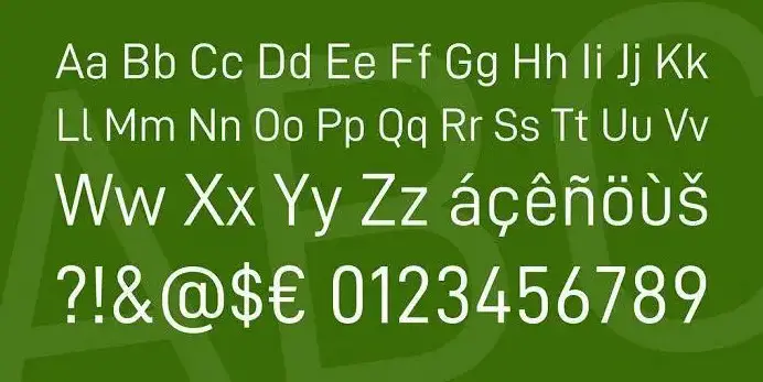 D DIN Font