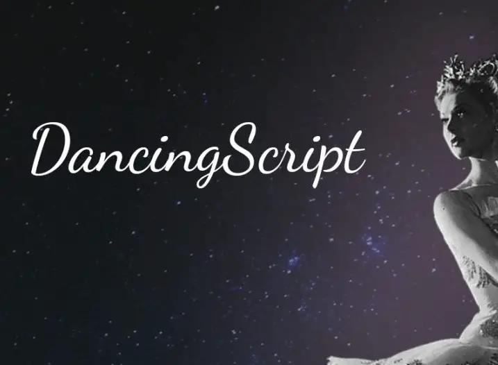 Dancing Script Font Free Download