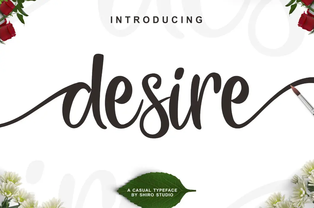 Desire Script Font Free Downlaod