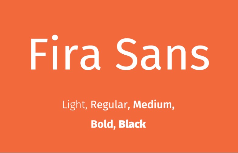 Fira Sans Font Free Downlaod