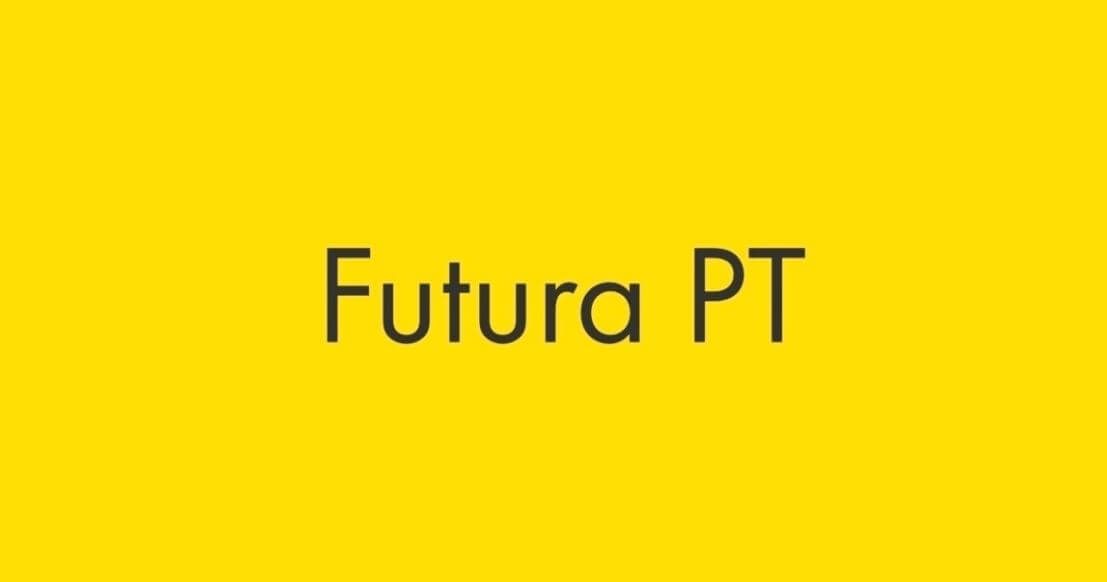 Futura PT Font Free Download