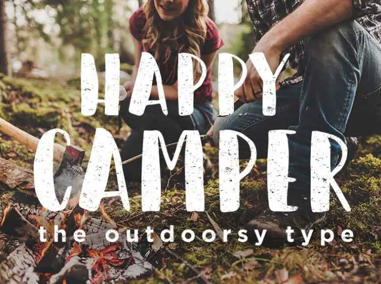 Happy Camper Font Free Download