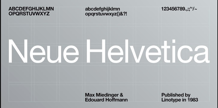 Helvetica Neue Font Free Downlaod