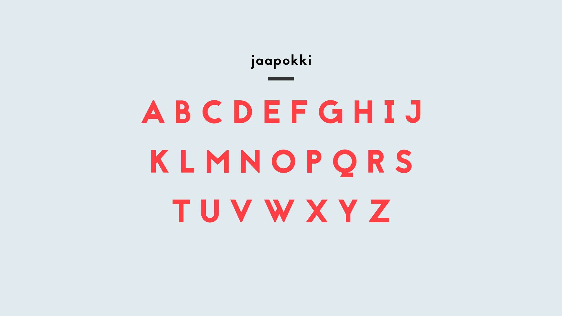 Jaapokki Font Free 