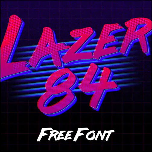 Lazer 84 Font Free Download