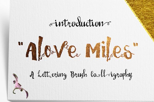 Love Mile Font Free Download