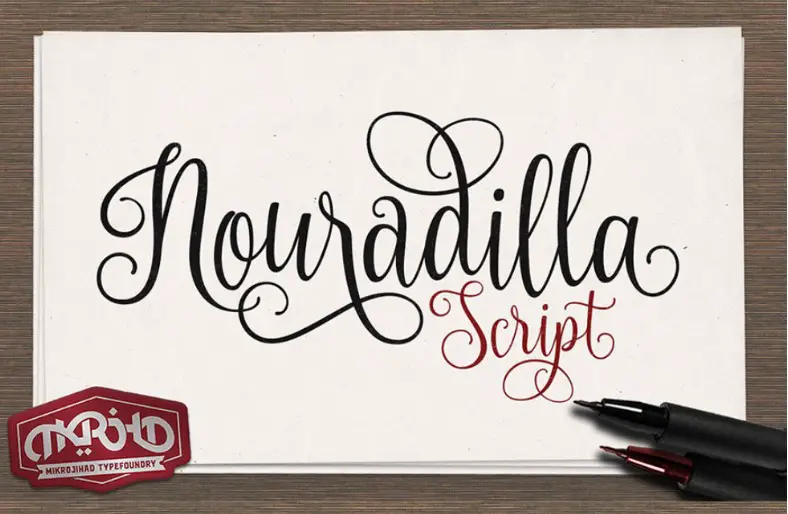 Nouradilla Font Free Download