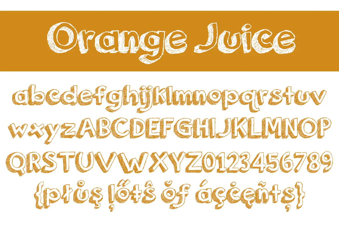 Orange Juice Font