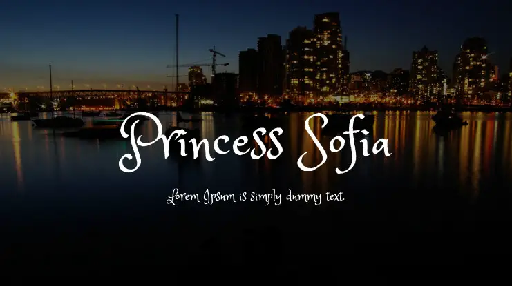 Princess Sofia Font