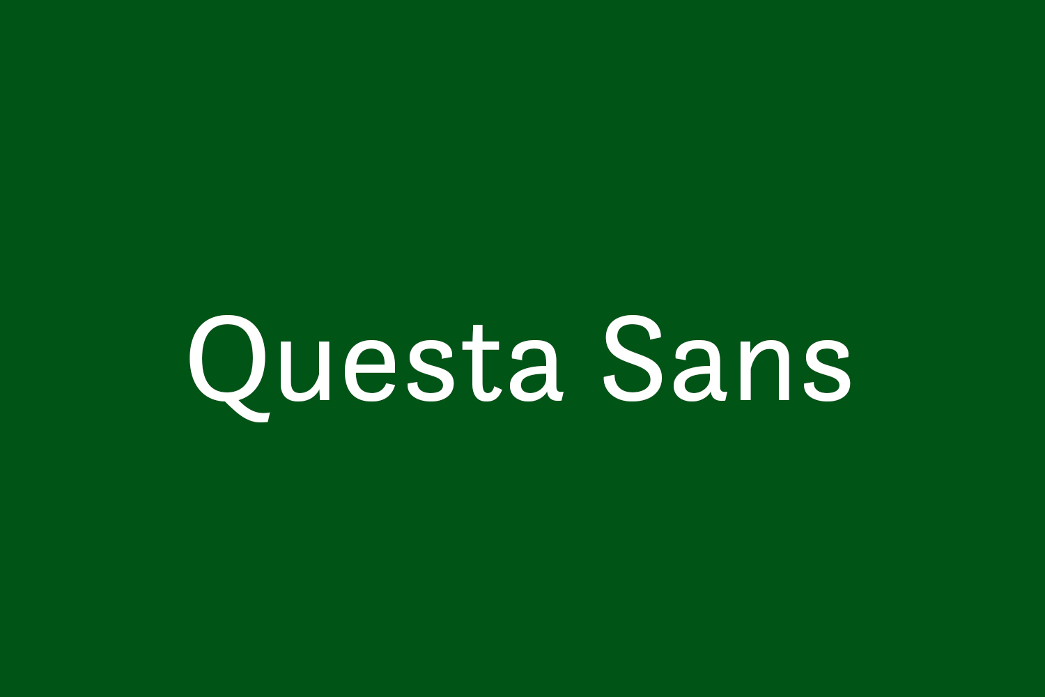 Questa Sans Font Free Download