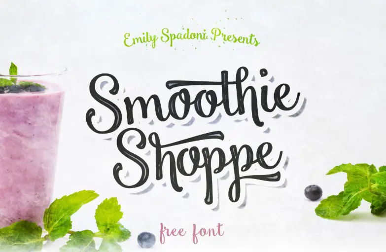 Smoothie Shoppe Font Free Download