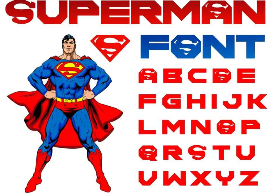 Superman font