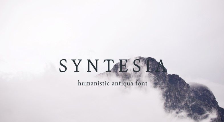 Syntesia Font Free Download