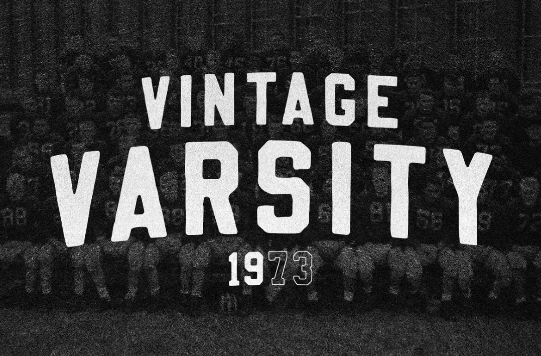 Varsity Font