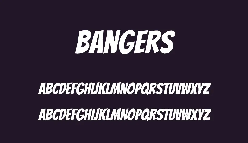 Bangers Font