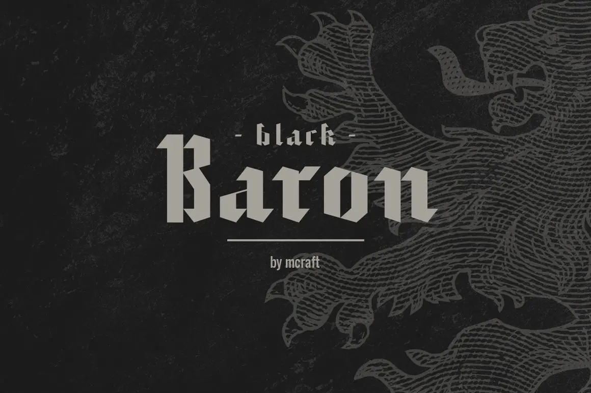 Black Baron Font