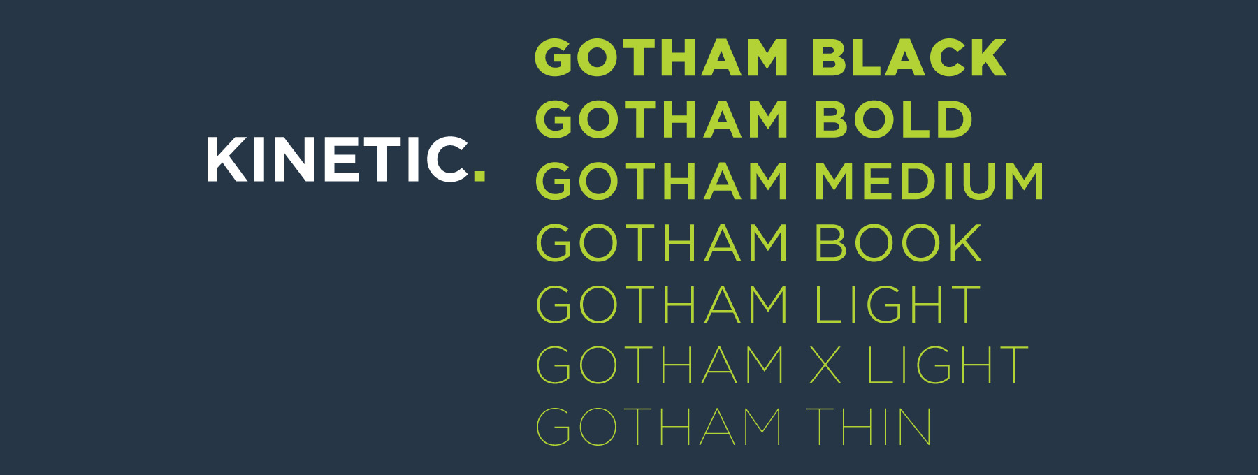 Gotham Bold Font Free Download