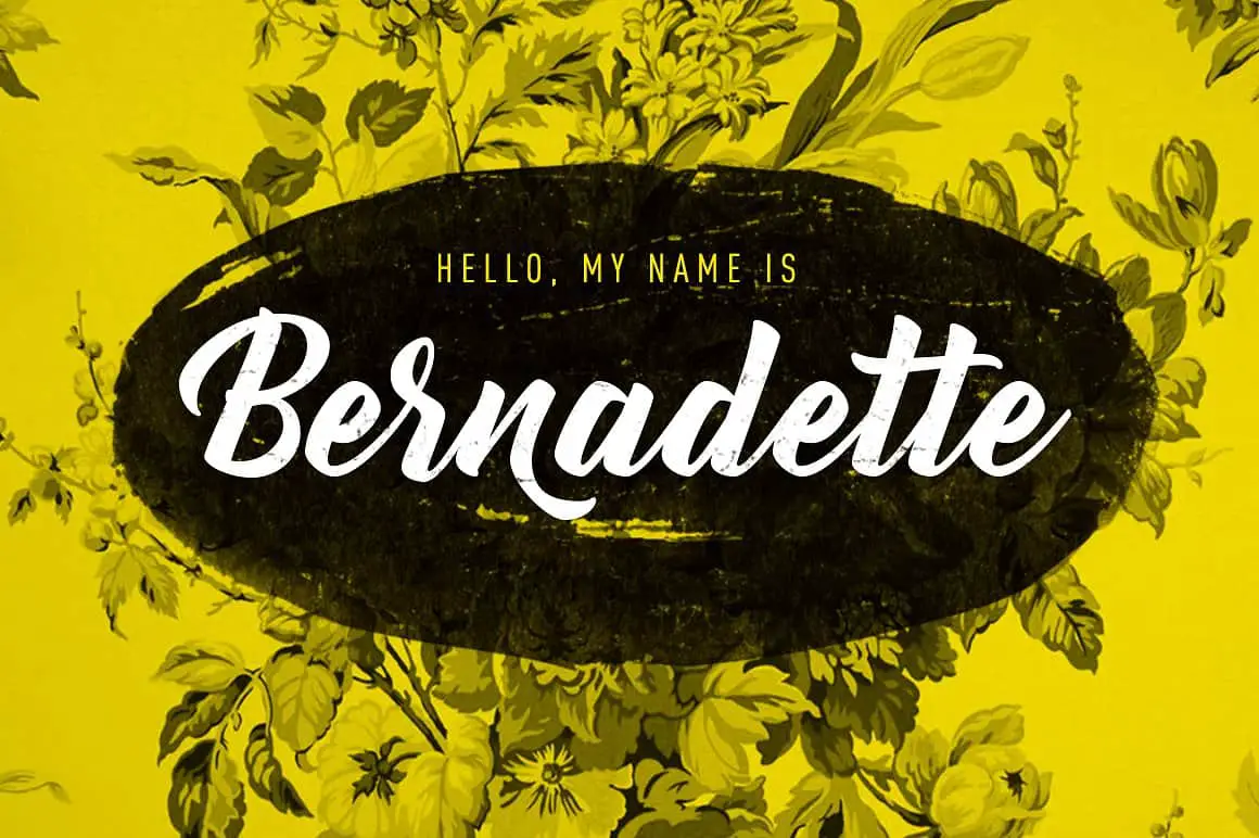 Bernadette Font Free Download