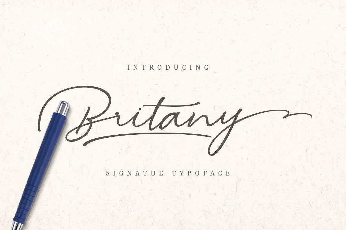 Britany Font Free Download