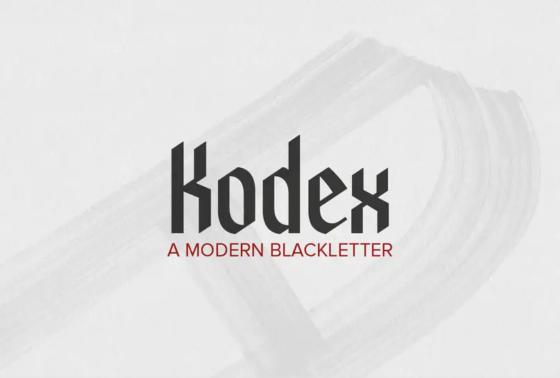 Kodex Font Free Download