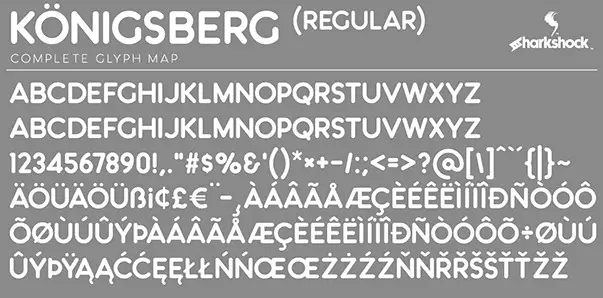 Königsberg Font Free