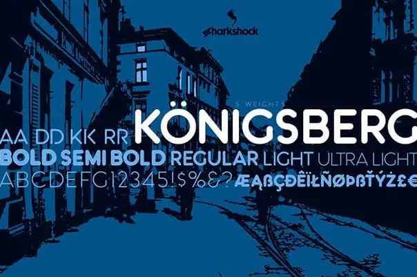 Königsberg Font Free Download