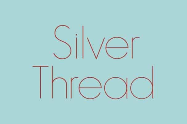 Silver Thread Font Free Download