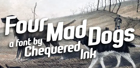 4 Dogs Font Free Download