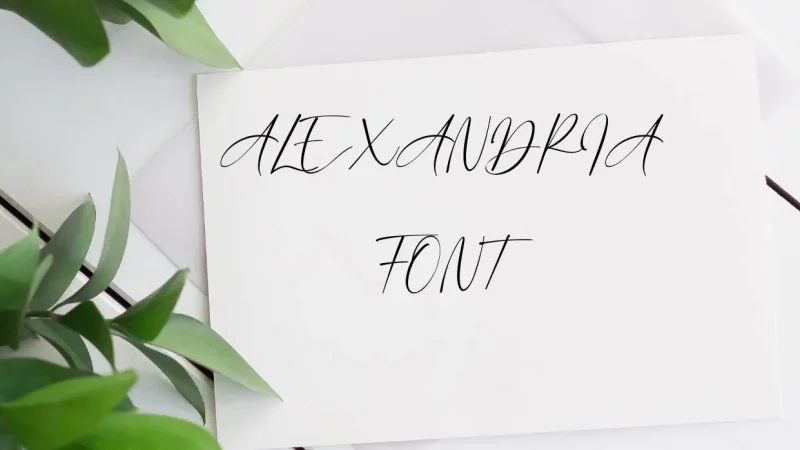 Alexandria Font Free Download