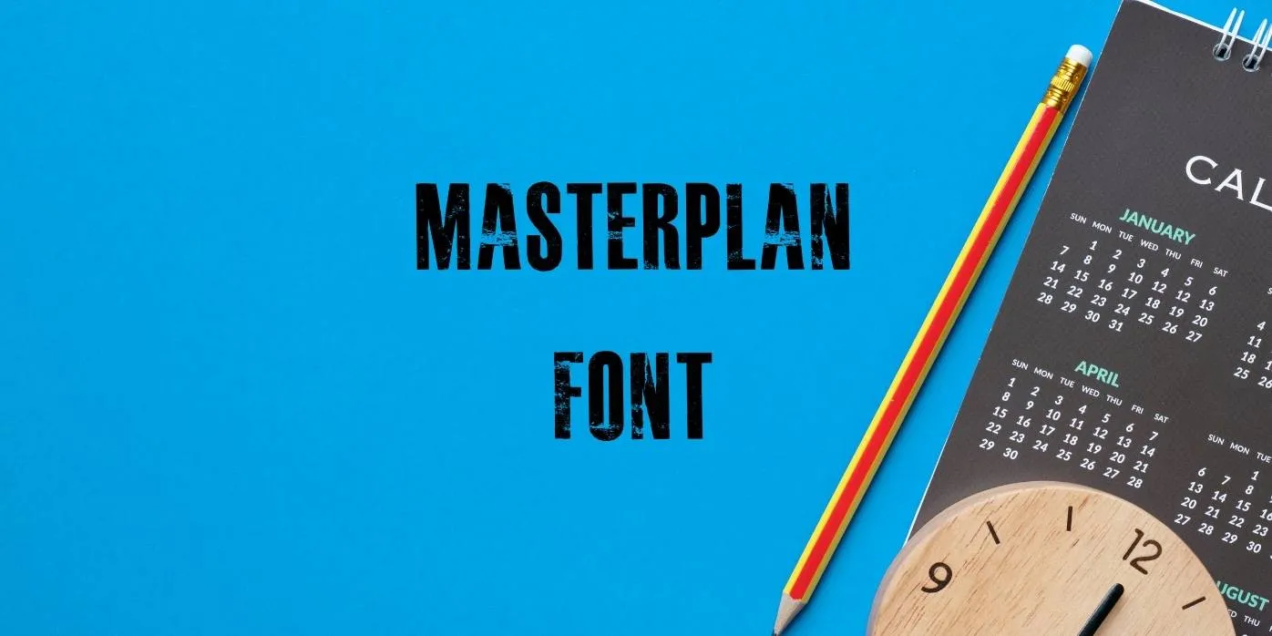 Masterplan Font Free Download