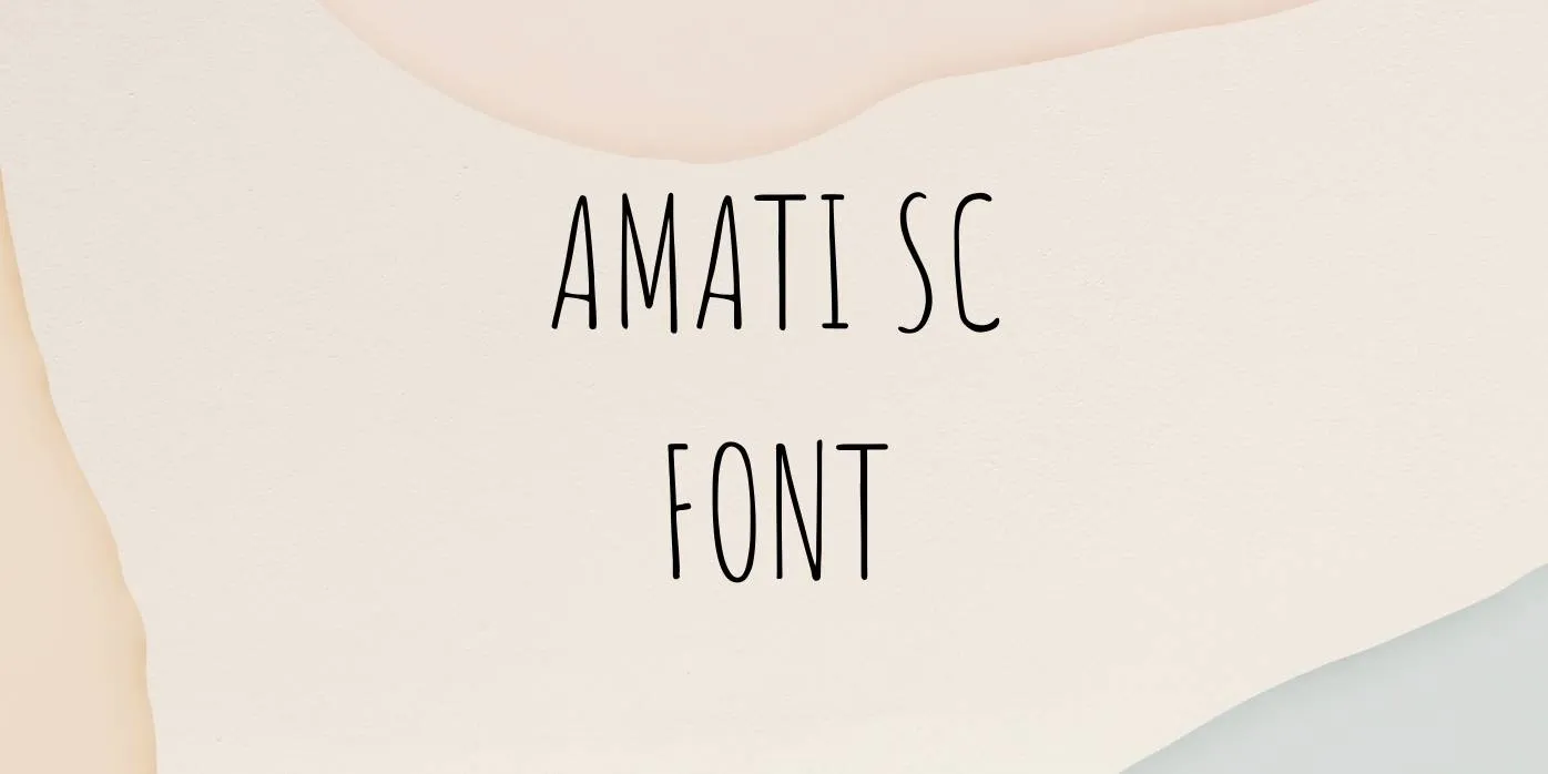 Amatic SC Font Free Download