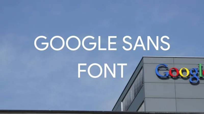 Google Sans Font Free Download