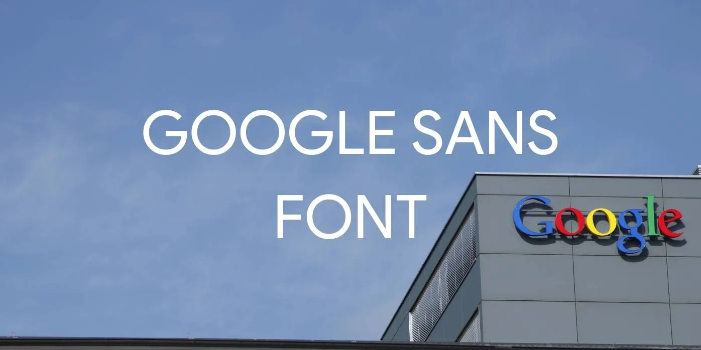 Google Sans Font Free Download