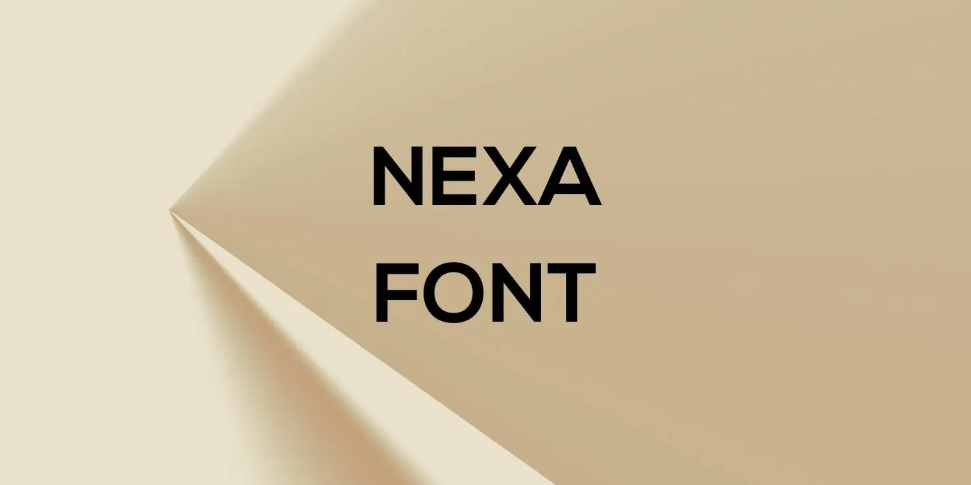 Nexa Font Free Download