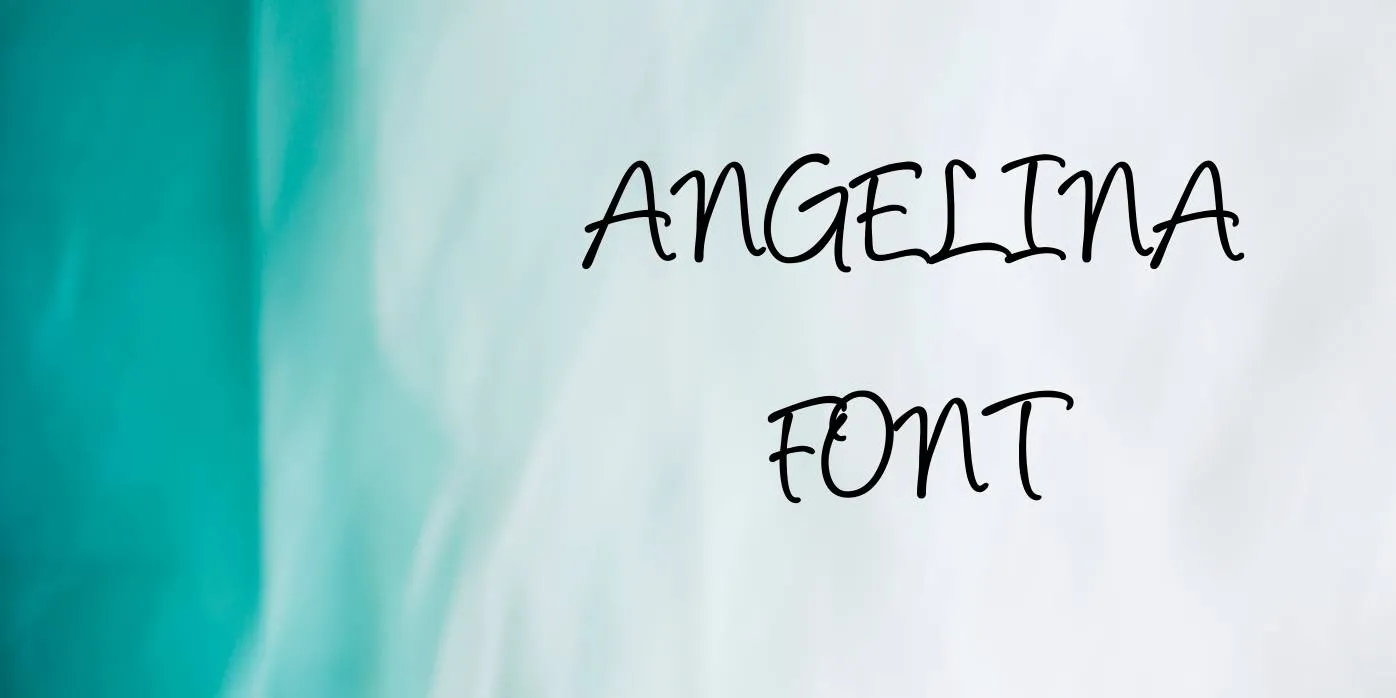 Angelina Font Free Download