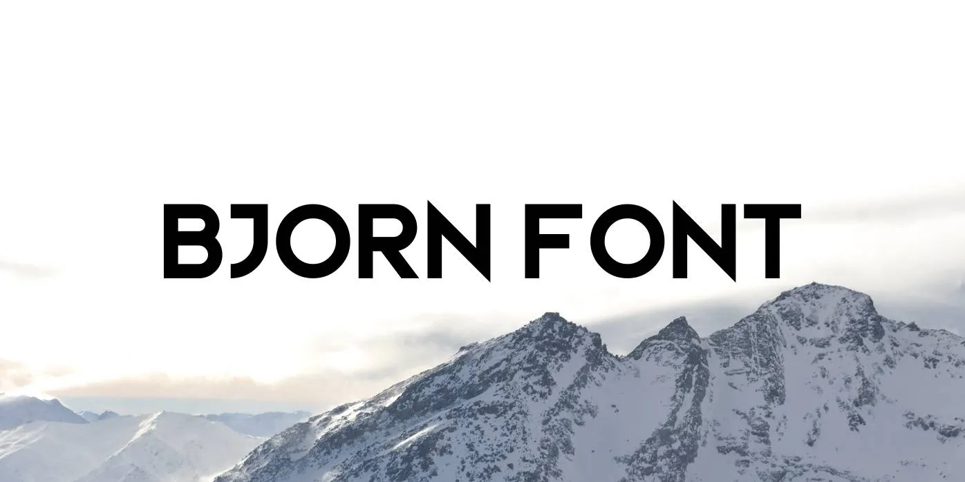 Bjorn Font Free Download