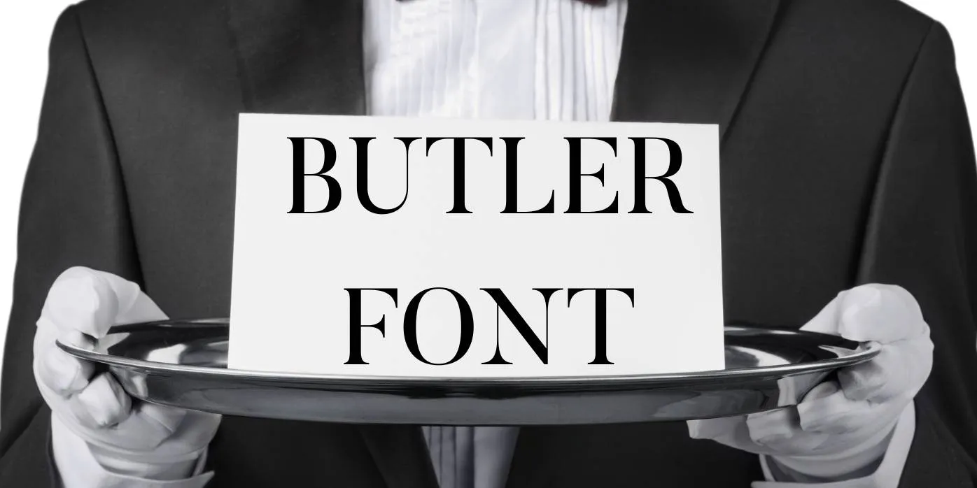 Butler Font Free Download