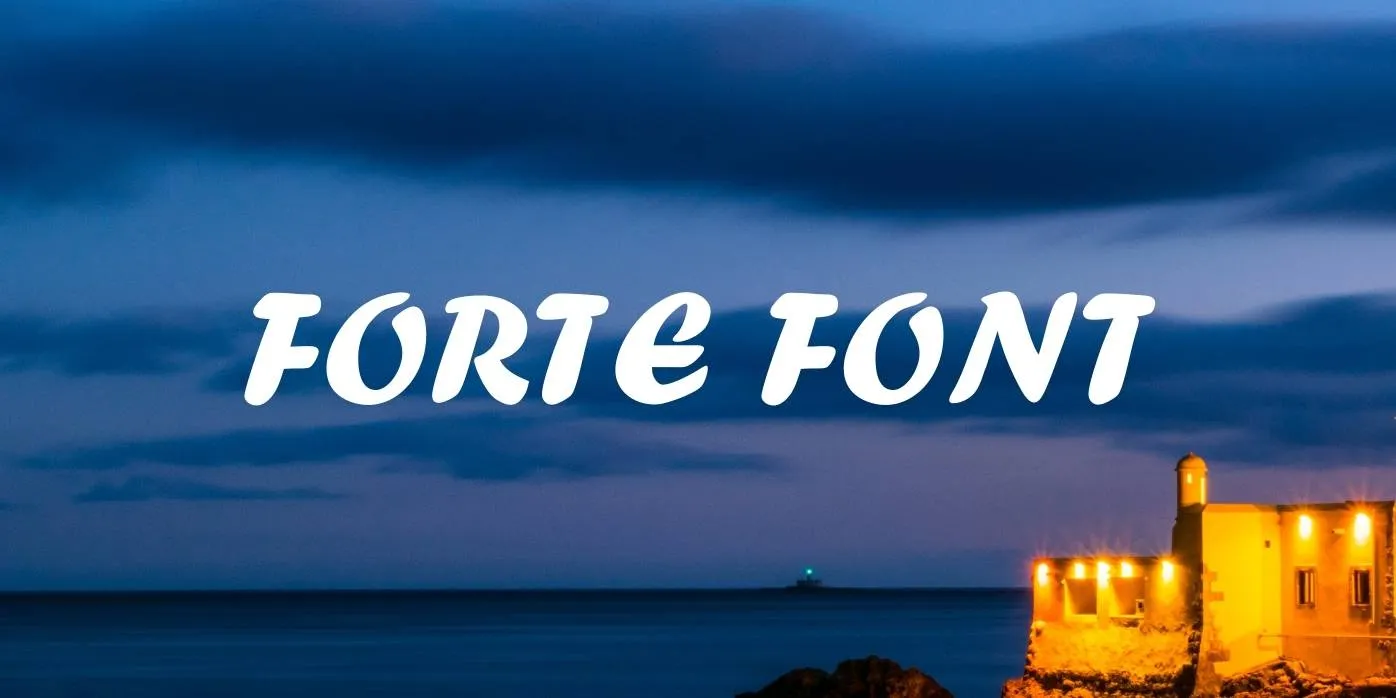 Forte Font Free Download