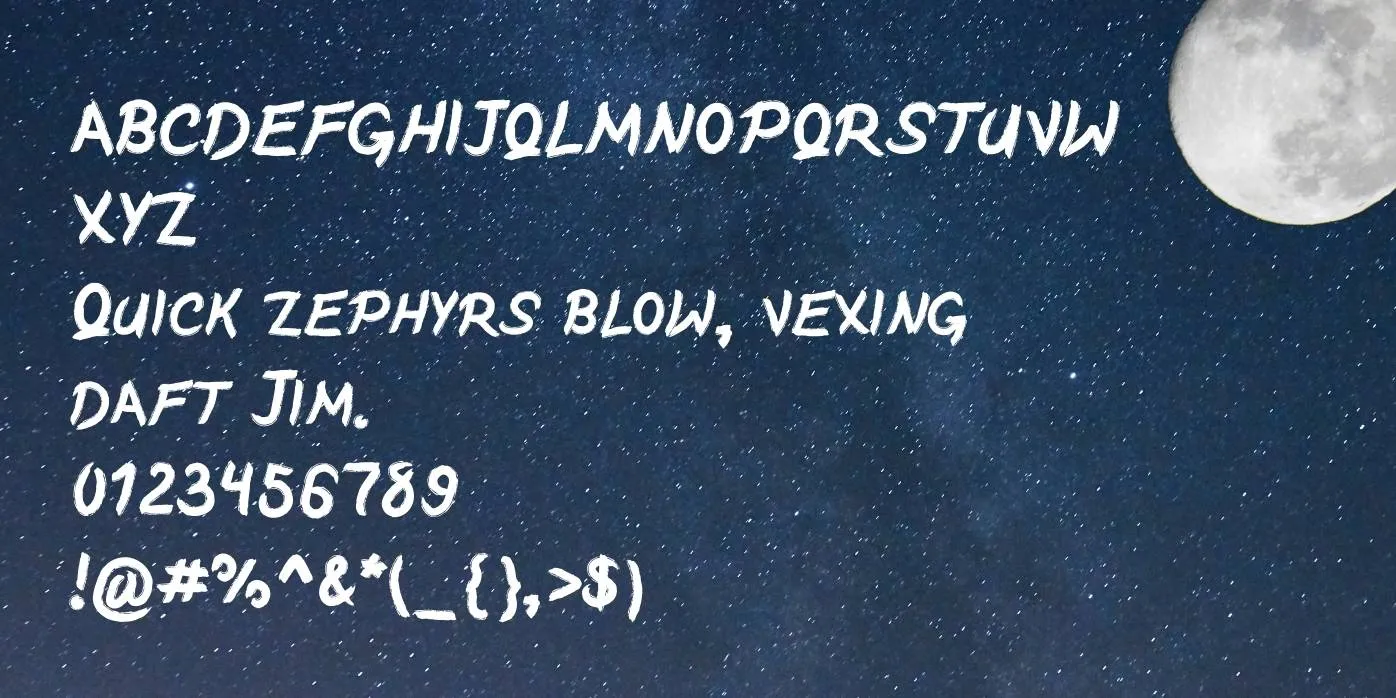 midnight font