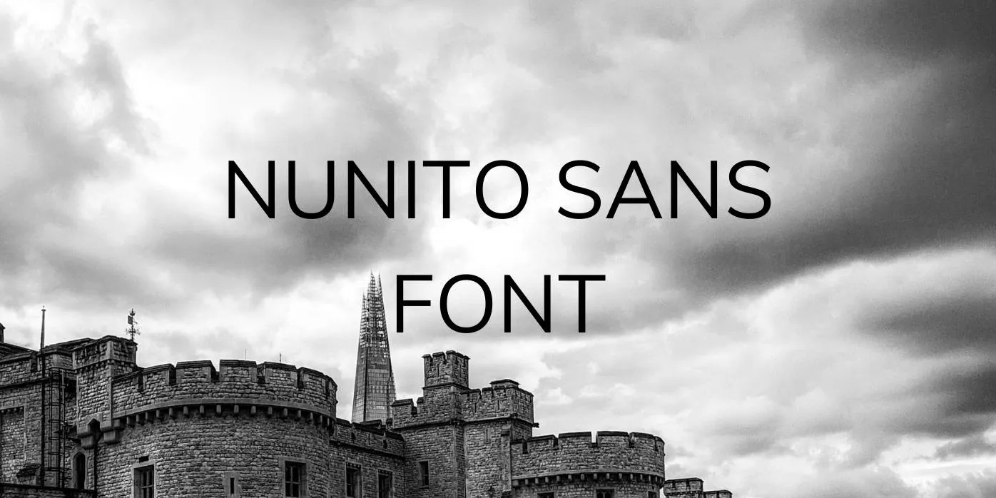 Nunito Sans Font Free Download