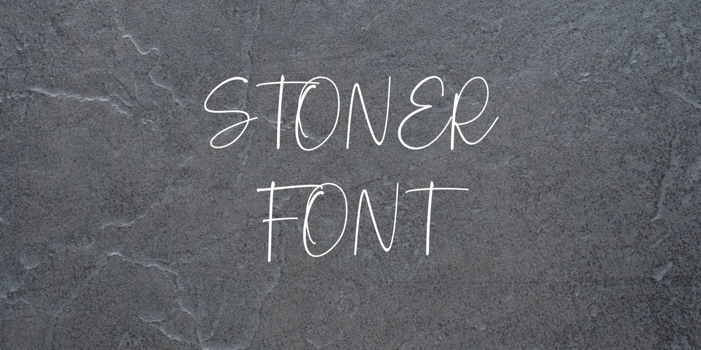 Stoner Font Free Download