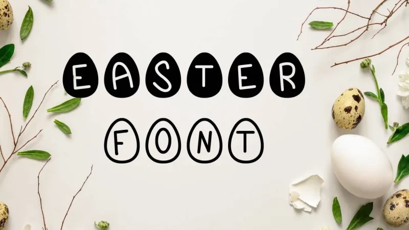 Easter Font Free Download