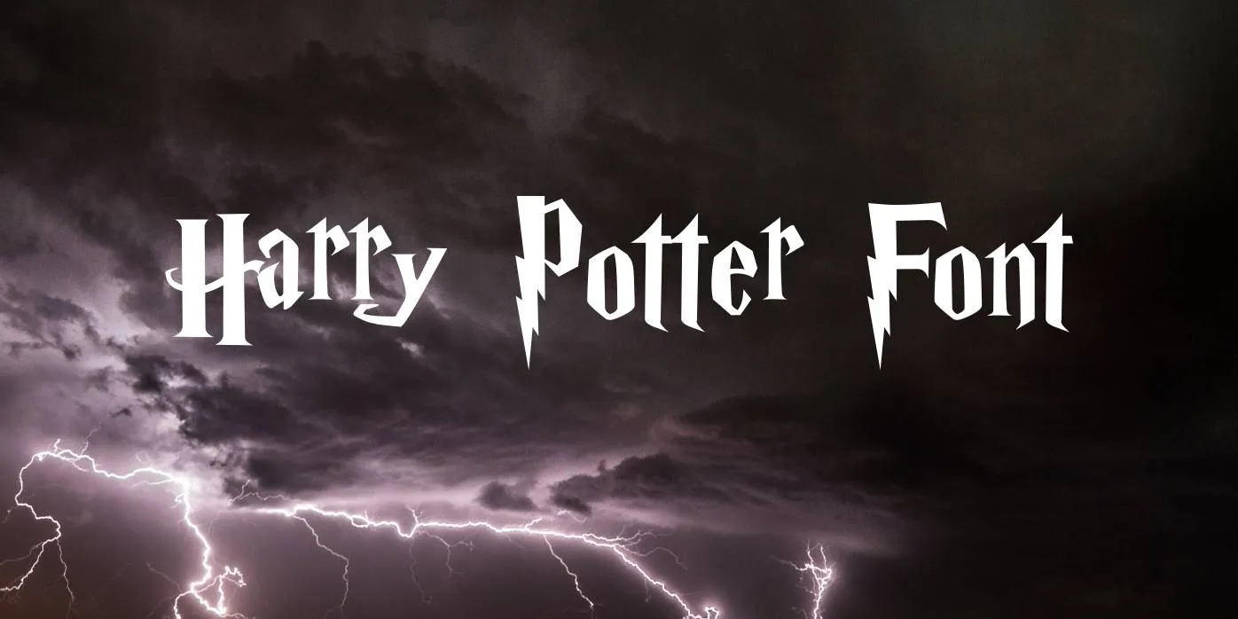 Harry Potter Font Free Download